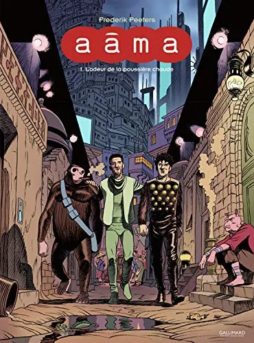 cover image for L'odeur de la poussière chaude (Aâma #1)