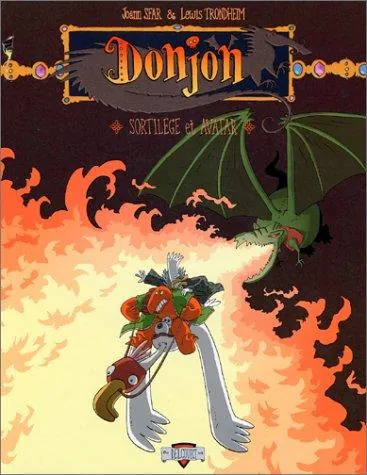 cover image for Sortilège et avatar (Donjon Zénith, #4)