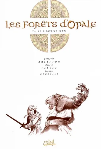 cover image for La Cicatrice verte (Les Forêts d'Opale #3)